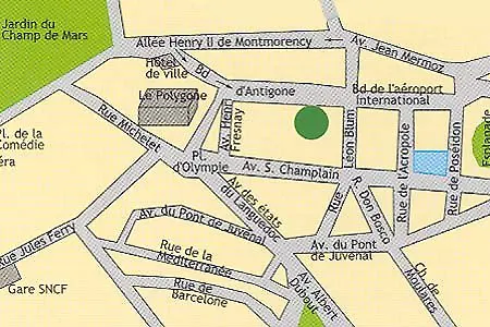 Citadines Antigone 3*