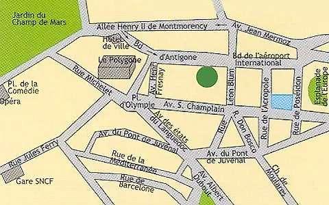 Citadines Antigone 3*